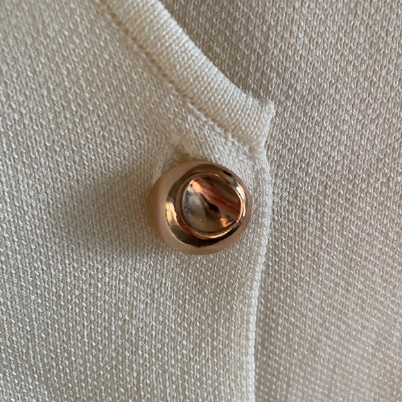 NWOT Ivory Sleeveless Knit Vest/Top - Small - Picture 5 of 6